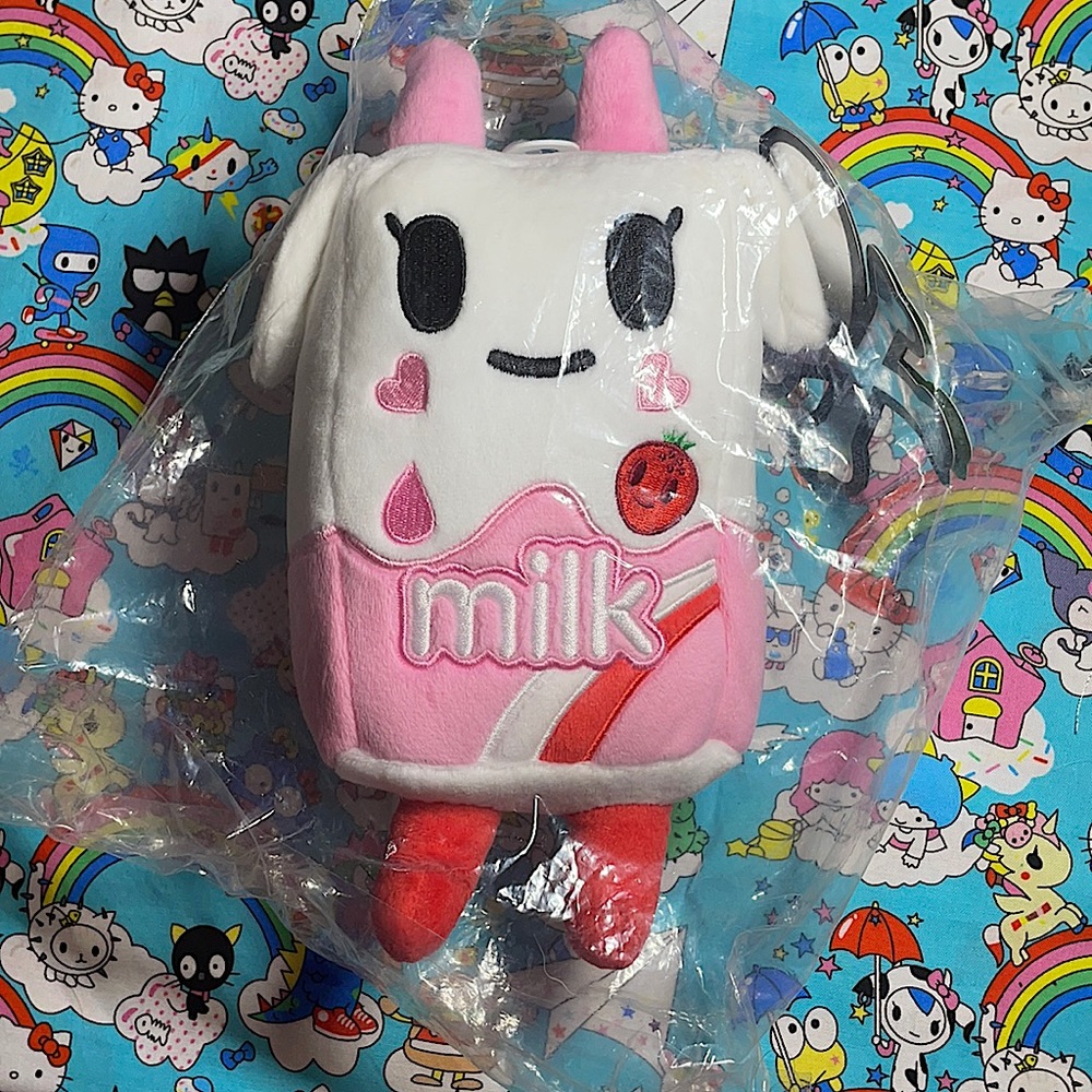 Tokidoki Strawberry Milk Plushie